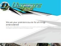 Website Screenshot Ultimate Stitch LLC