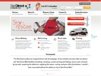 Website Screenshot Star Direct Mail
