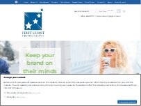 Website Screenshot First Coast Promotions