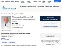 Website Screenshot T Karl Byrne, MD
