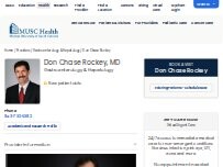 Website Screenshot Don Chase Rockey, MD