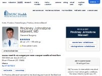Website Screenshot Pinckney Johnstone Maxwell, IV, MD