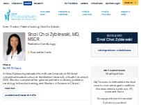 Website Screenshot Sinai Choi Zyblewski, M.D., MSCR