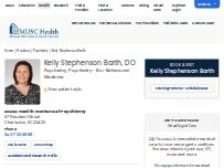 Website Screenshot Kelly Stephenson Barth, DO
