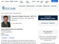 Website Screenshot Edward Mark Kantor, MD, PA