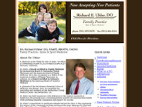 Dr  Richard Uhler - Spine & Sports Medicine Family Practice website screenshot