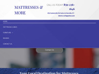 Screenshot for http://www.mattressesandmoreky.com/