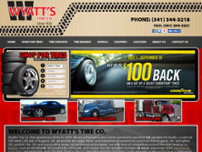 Screenshot for http://www.wyattstire.com