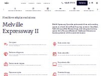 Website Screenshot Regus - Melville Expressway II