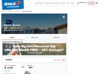 Website Screenshot StaxUP Storage