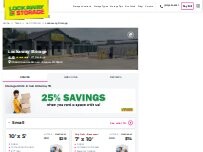 Website Screenshot Lockaway Storage