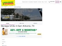 Website Screenshot Lockaway Storage