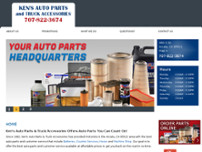 Screenshot for https://www.kensautopartsca.com/