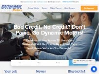 Website Screenshot Dynamic Motors, Inc.