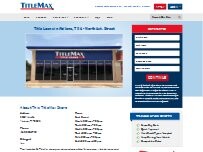 Website Screenshot TitleMax Title Loans