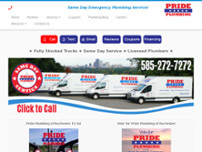 Screenshot for https://prideplumbingofrochester.com/