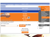 Asheville Insurance Center website screenshot