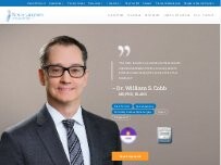 Website Screenshot Dr. William Cobb