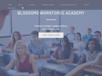 Blossoms Workforce Academy LLC website screenshot