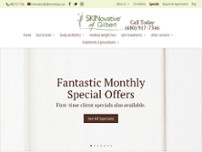 Screenshot for http://www.gilbertmedspa.com