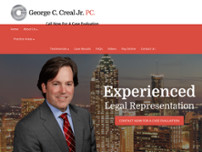 George C. Creal, Jr. website screenshot