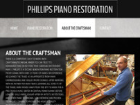 Phillips Piano Service website screenshot