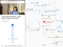 Crest Kent Janitorial Services, WA website screenshot