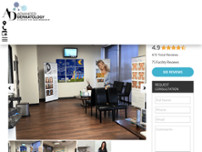 Advanced Dermatology Katy website screenshot