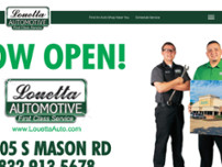 Louetta Automotive website screenshot