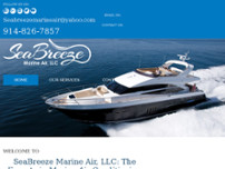 SeaBreeze Marine Air, LLC website screenshot