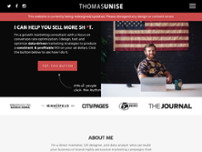 Screenshot for https://thomasunise.com