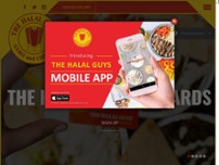 The Halal Guys website screenshot