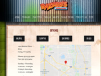 Razzoo's Cajun Cafe website screenshot