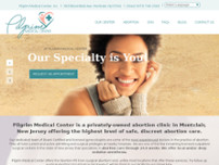 Pilgrim Medical Center website screenshot