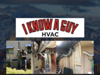 I Know a Guy HVAC website screenshot