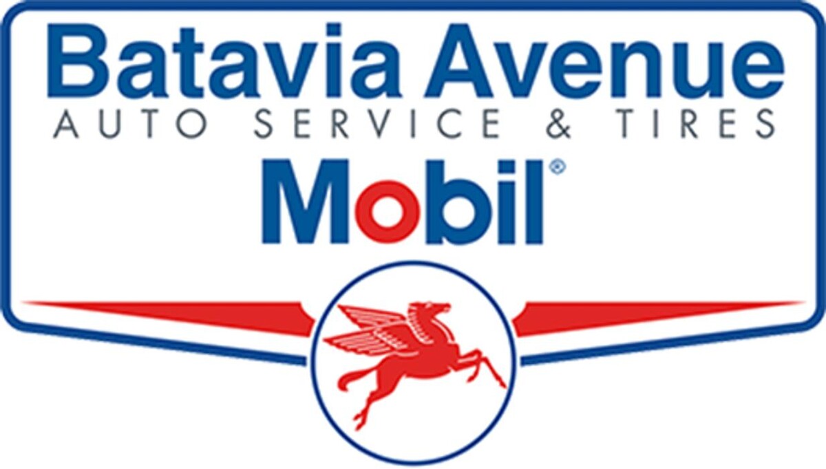 Batavia Avenue Mobil Logo
