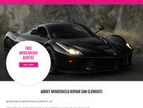 Screenshot for http://windshieldrepairsanclemente.com