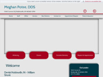 Potee Family Dentistry website screenshot