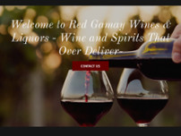 Red Gamay Wines & Liquors website screenshot