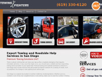 Towing Fighters website screenshot