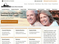 Dr. Barry Brace, DDS website screenshot