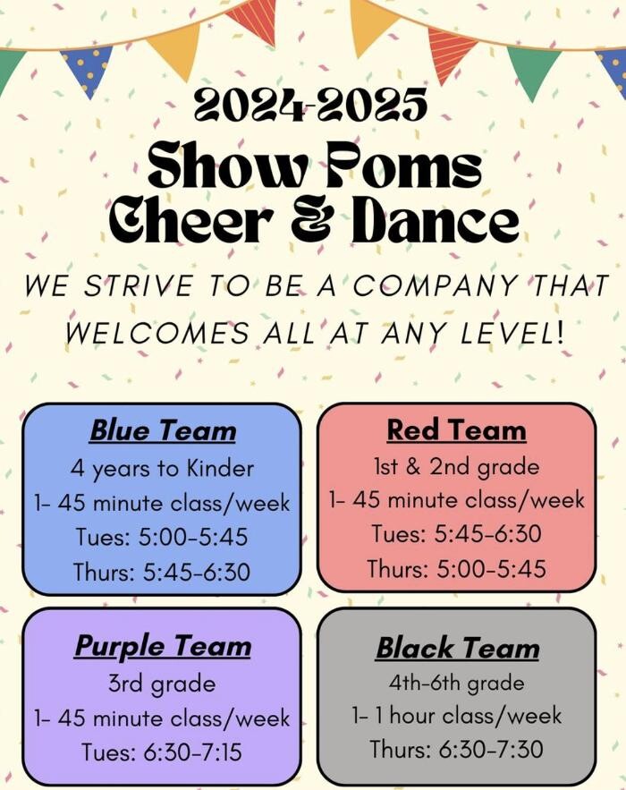 Images Show Poms Dance & Cheer Teams