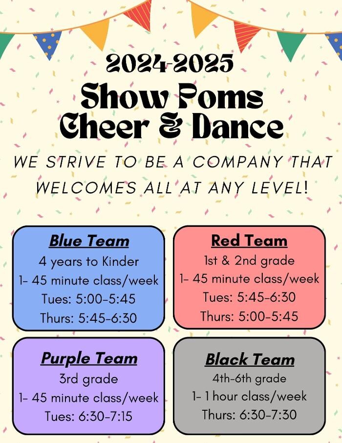 Images Show Poms Dance & Cheer Teams