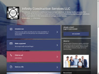 Infinity Construction Services LLC website screenshot