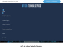 Artison Technical Services website screenshot