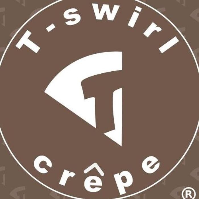 T-Swirl Crêpe Logo