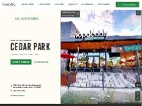 Website Screenshot Hopdoddy Burger Bar