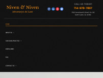 Screenshot for https://www.nivenandniven.net/