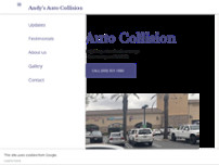 Screenshot for https://andys-auto-collision.business.site/