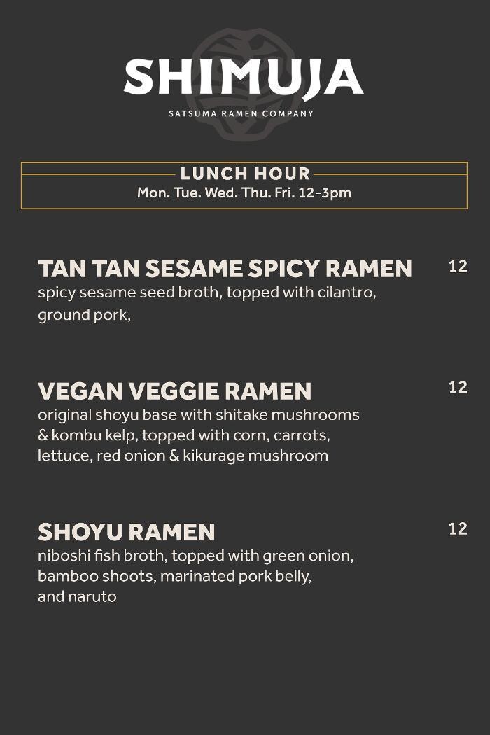 Images Shimuja Ramen
